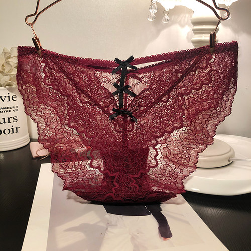 性感蕾丝内裤女士低腰