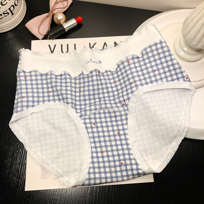 双层拼接可爱少女系萌妹性感内裤