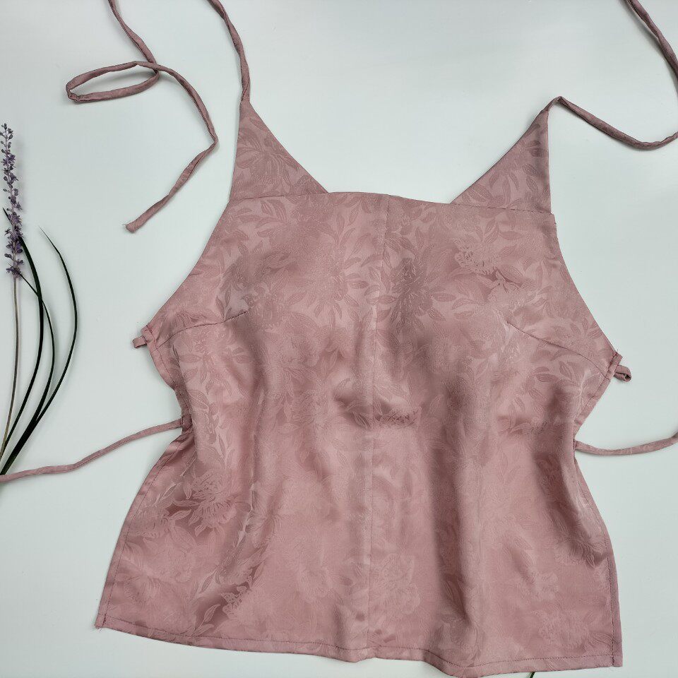 江左阁仿黄昇墓宋抹带胸垫汉服内搭吊带一片式胸垫可拆卸抹胸