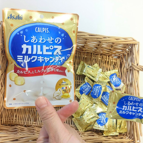 日本朝日asahi可尔必思黄油奶油牛奶糖70g