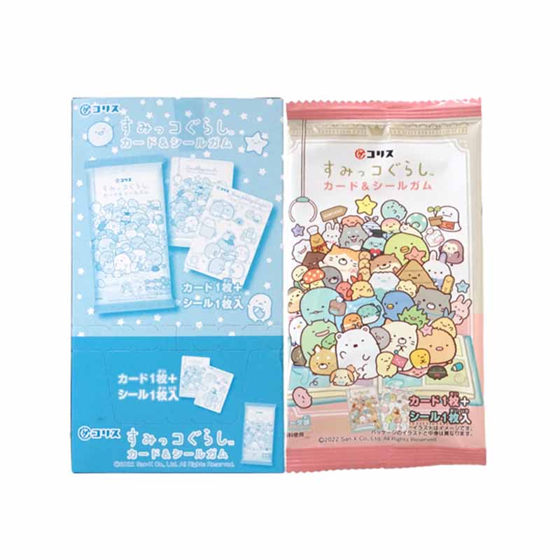 日本 整盒20袋coris角落生物卡片盲袋口香糖