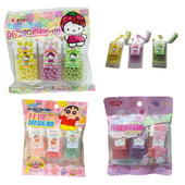 日本进口凯蒂猫米花兔三味水果糖果1袋3小罐