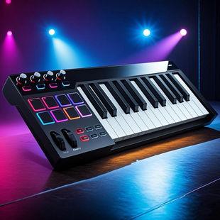 专业键盘钢琴编曲控制器电音打击垫音乐合成器DONNER唐农MIDI创作
