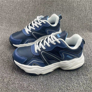 垫旅游鞋 外贸家出口俄罗斯尾货真皮防水女运动休闲老爹鞋 记忆棉鞋