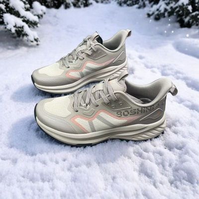 外贸尾货网面高弹底男士运动跑鞋