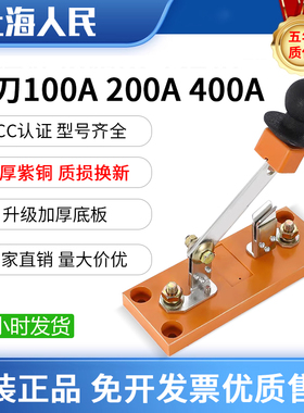 HD11F-400/18 200A  100A单相 单投闸刀 隔离开关 刀闸 刀开关