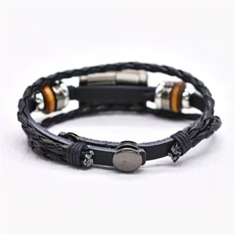 合金布艺手链 复古美国国旗自由之翼编织四合扣牛皮手链复古多,饰品/流行首饰/时尚饰品新,手链,淘宝优惠券,粉丝福利购,淘宝优惠卷