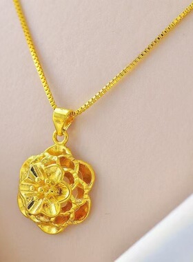 金色石榴花福禄葫芦吊坠