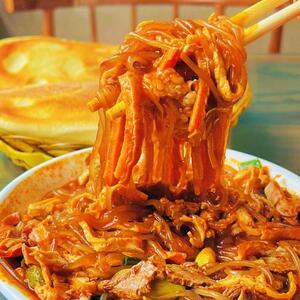 书强杂炣送银梅禹州杂柯豆腐粉条牛杂美食顺店杂炣大锅烩菜农家菜