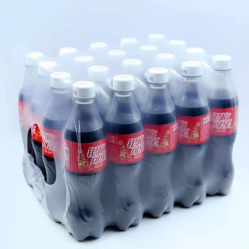 银梅可乐河南禹州特产银梅口乐胶瓶整件夏季解渴本草配方国产可乐