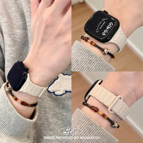 小蛮腰硅胶磁吸细款|苹果表带S11