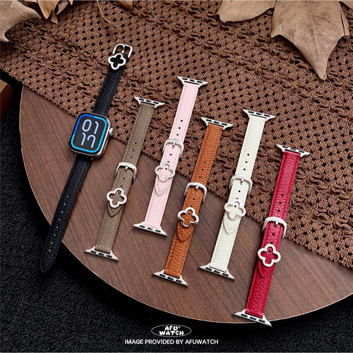四叶草荔枝纹|适用iWatchS11表带