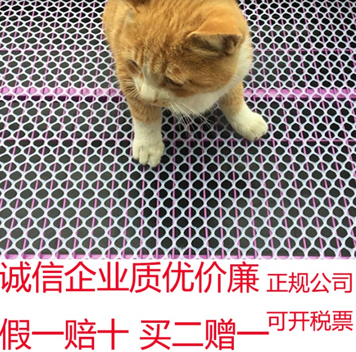 定制宠物猫笼脚垫狗兔鸽子塑料网格垫阳台防护网隔离网片专用垫板