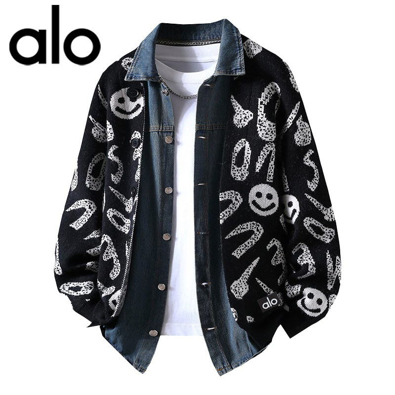 官方奥特莱斯品牌折扣 秋季假两件牛仔翻领开衫毛衣针织衫外套,男装,大码上装,淘宝优惠券,粉丝福利购,淘宝优惠卷