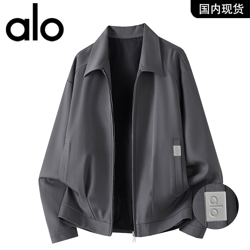 官方奥特莱斯品牌折扣2026春季新款简约百搭休闲宽松夹克男外套