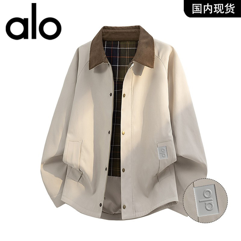 官方奥特莱斯品牌折扣 2026年春季新款翻领休闲百搭男夹克外套