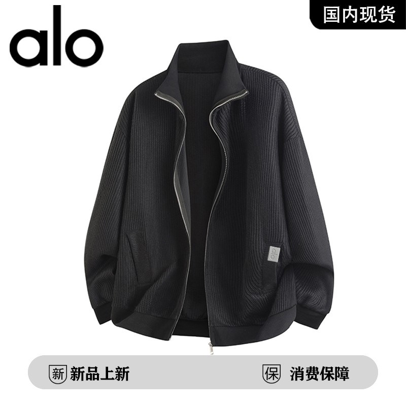 官方奥特莱斯品牌折扣2026春季新款户外立领开衫休闲男卫衣外套