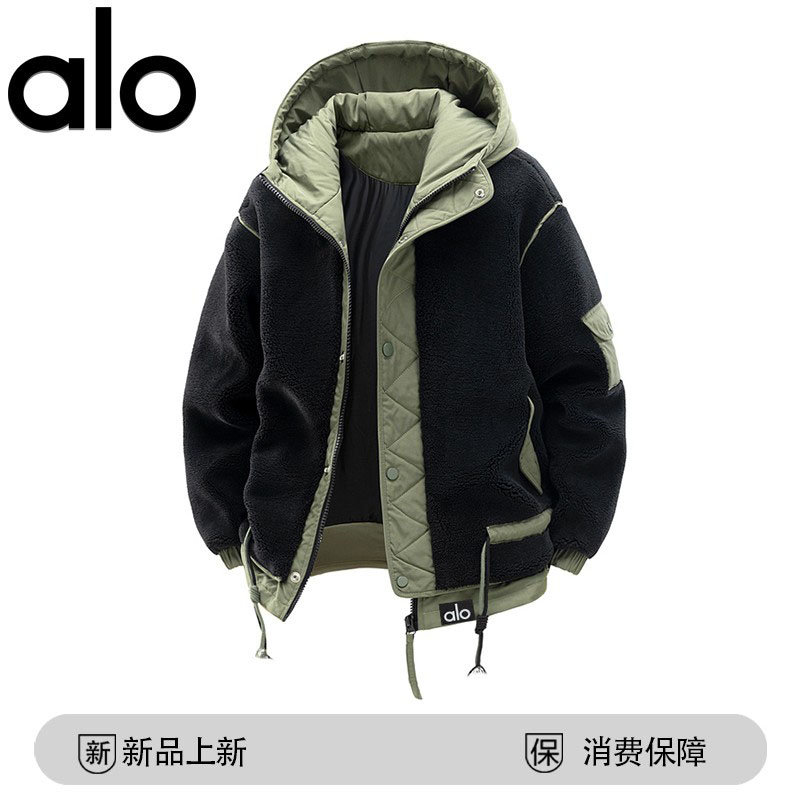 官方奥特莱斯】品牌折扣 秋冬季连帽时尚拼接户外保暖防风男棉服