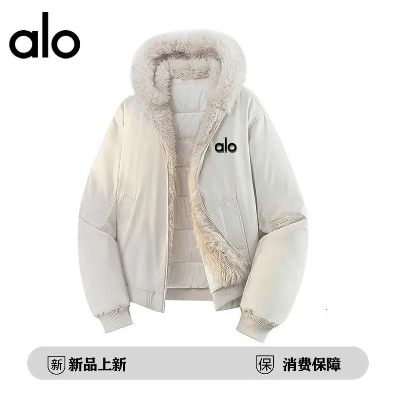 官方奥特莱斯】alo潮牌 座山雕棉衣外套男款秋冬季高级感保暖棉服