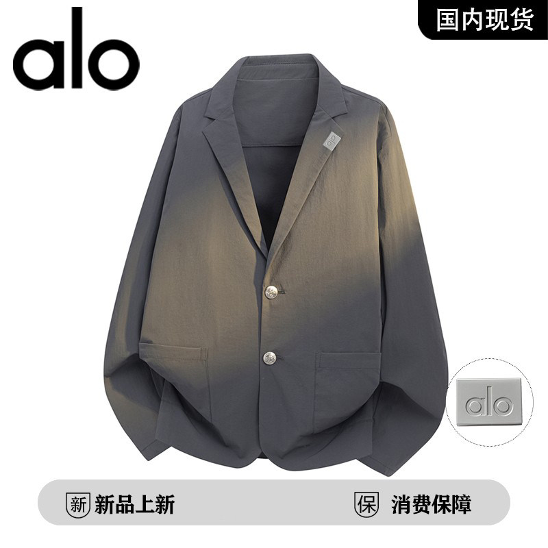 官方奥特莱斯品牌折扣 2026春季美式复古翻领修身百搭西服上装