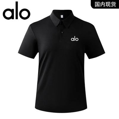 品牌现货撤柜品牌折扣 夏季翻领简约纯色POLO衫户外男休闲T袖