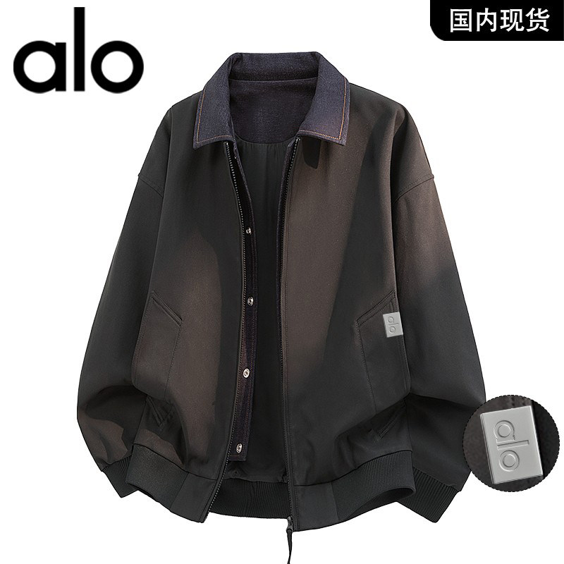 官方奥特莱斯品牌折扣 2026春季新款潮流时尚假两件男夹克外套,男装,大码上装,淘宝优惠券,粉丝福利购,淘宝优惠卷