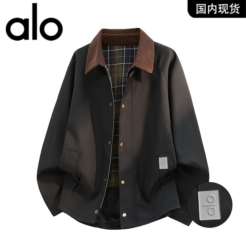 官方奥特莱斯品牌折扣 2026年春季新款翻领休闲百搭男夹克外套