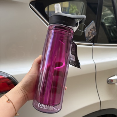 Camelbak美国驼峰运动吸管杯男户外健身水杯tritan便携水壶大容量