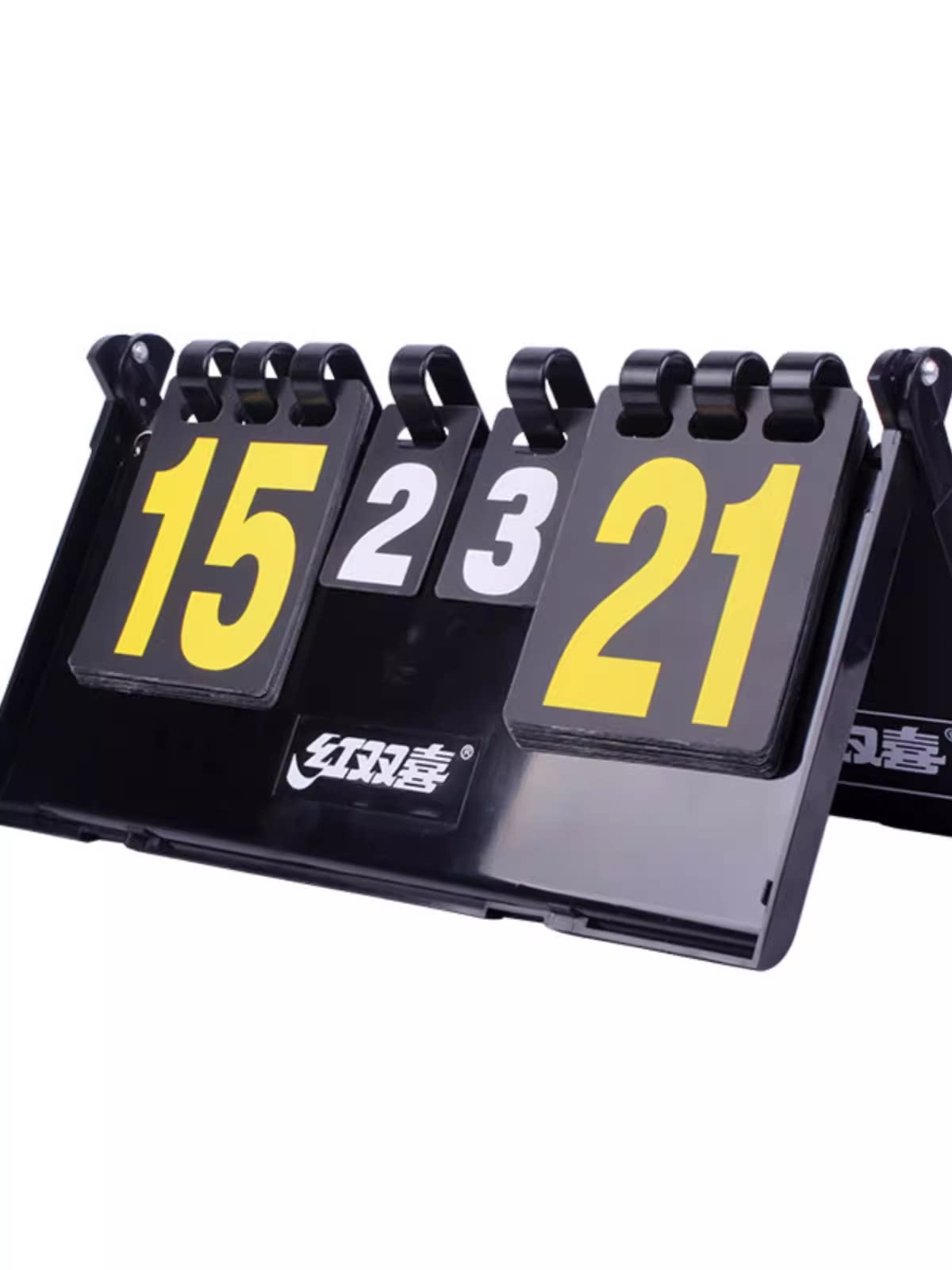 红双喜翻分牌 排球/羽毛球乒乓球比赛计分f504教练便携记分牌