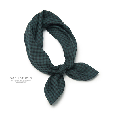 森系男女低调显贵小方巾发带领巾