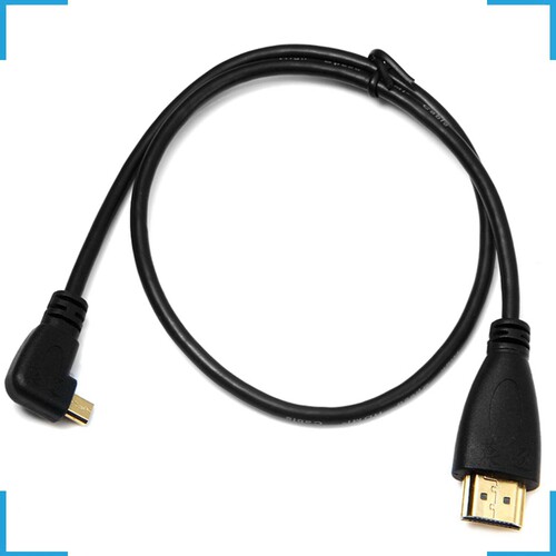 弯头微型视频连接线