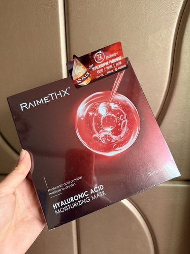 Raimethx雷美特丝5D水光红膜玻尿酸补水保湿滋润提亮收细毛孔面膜