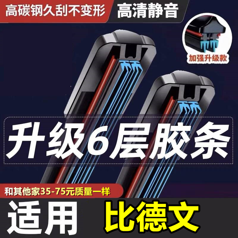 【比德文M7六层胶条雨刮器】