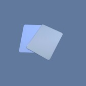 科学实验平面镜子 物理反射小镜子长方形6 8CM手工diy材料亚克力