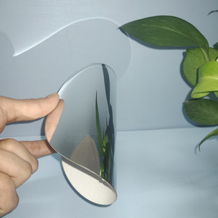 PC软镜面贴 手工制作创意DIY圆形哈哈镜儿童玩具反光镜面纸可弯曲