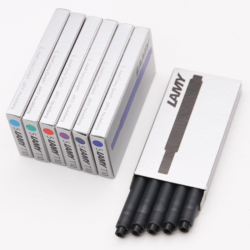 德国lamy凌美钢笔黑色墨胆进口非碳素墨囊恒星狩猎者t10墨水胆