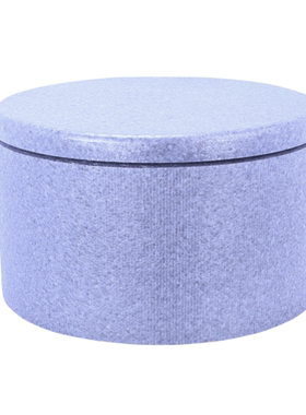 圆桶食品无源冷藏桶素饼保温桶早餐圆形食材暂存桶EPP泡沫桶 灰色