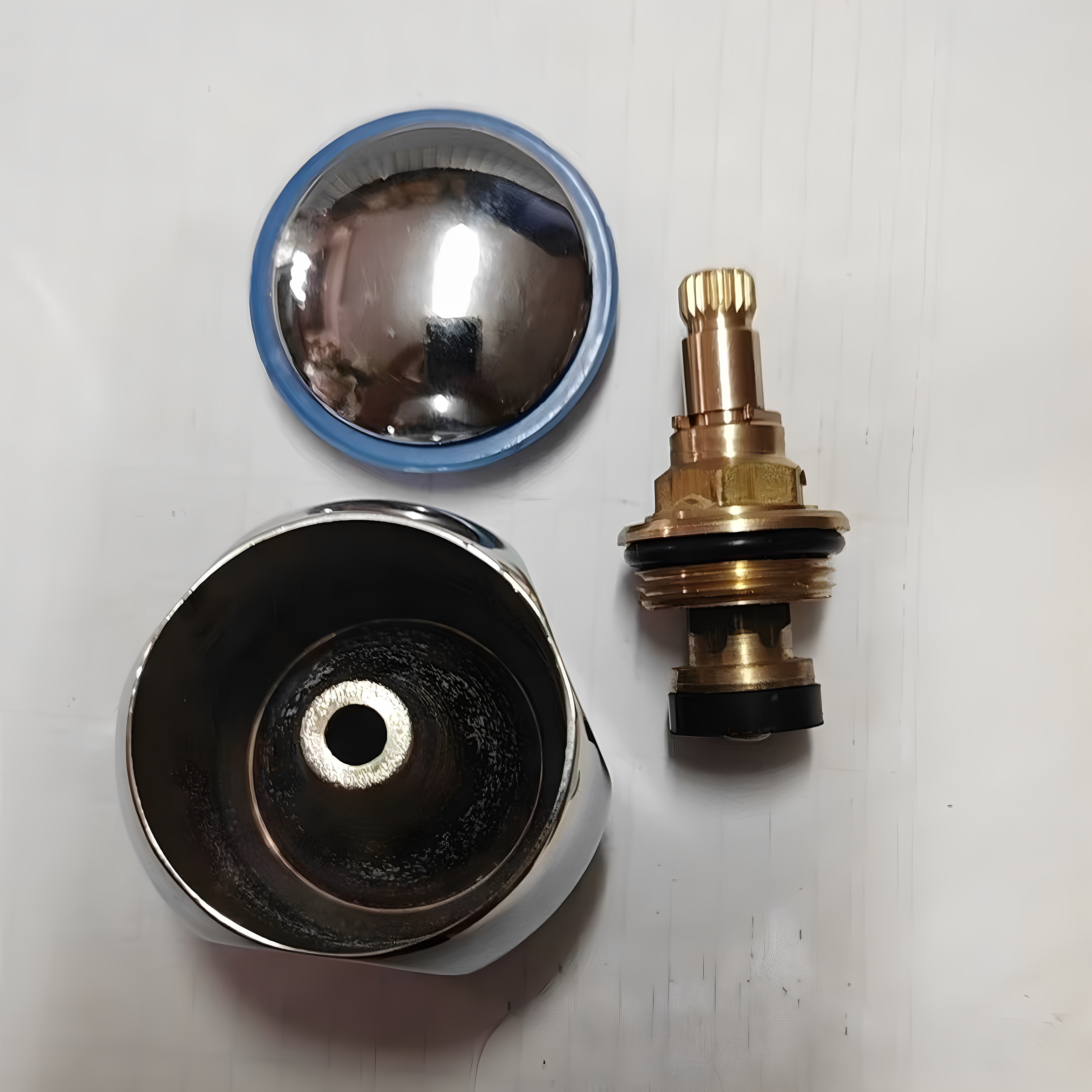 面盆加长铜阀芯开关配件双开冷热仪水龙头浴缸淋浴慢开阀芯龙头