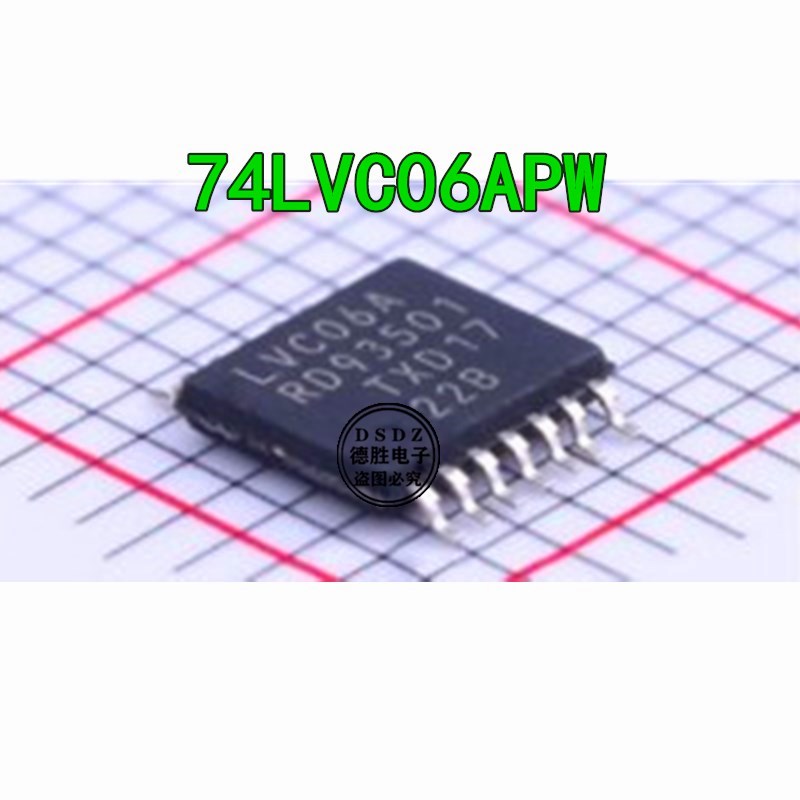 SN74LVC06APWR 74LVC06APW LC06A LVC06A 贴片TSSOP14 全新原装