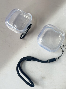 适用索尼Linkbuds Clip耳机套WF-LC900保护壳YY2999透明linkbudsclip软壳wflc900保护简约