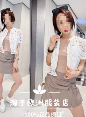 特价意大利品牌dalla a正品褶皱设计中高腰休闲短裤春夏女装现货
