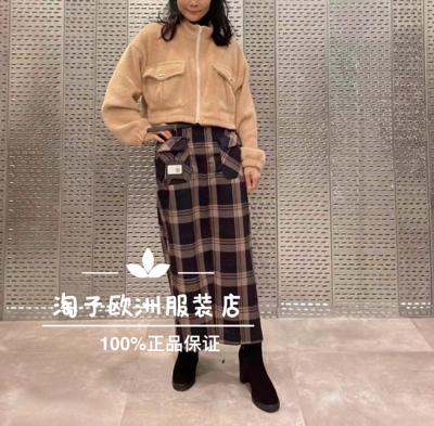 特价意大利品牌adora正品口袋装饰针织短开衫外套上衣秋冬女现货