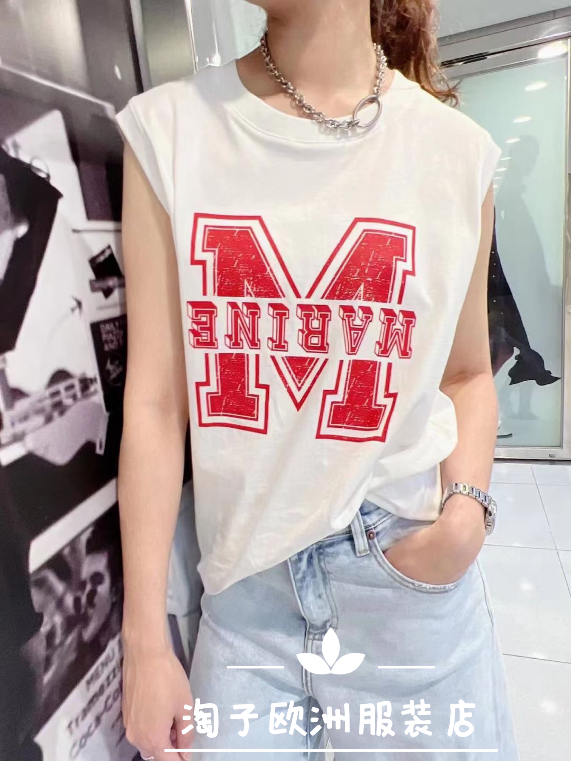 特价意大利品牌dalla a正品字母图案宽松短袖T恤上衣春夏女现货