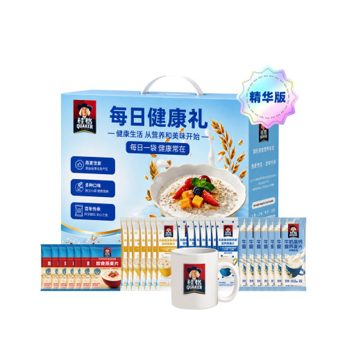桂格每日健康高钙乳酸菌燕麦片