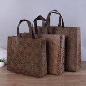 定制手提袋无纺布装 衣服袋子精致ins风礼品袋服装 店购物手提袋子