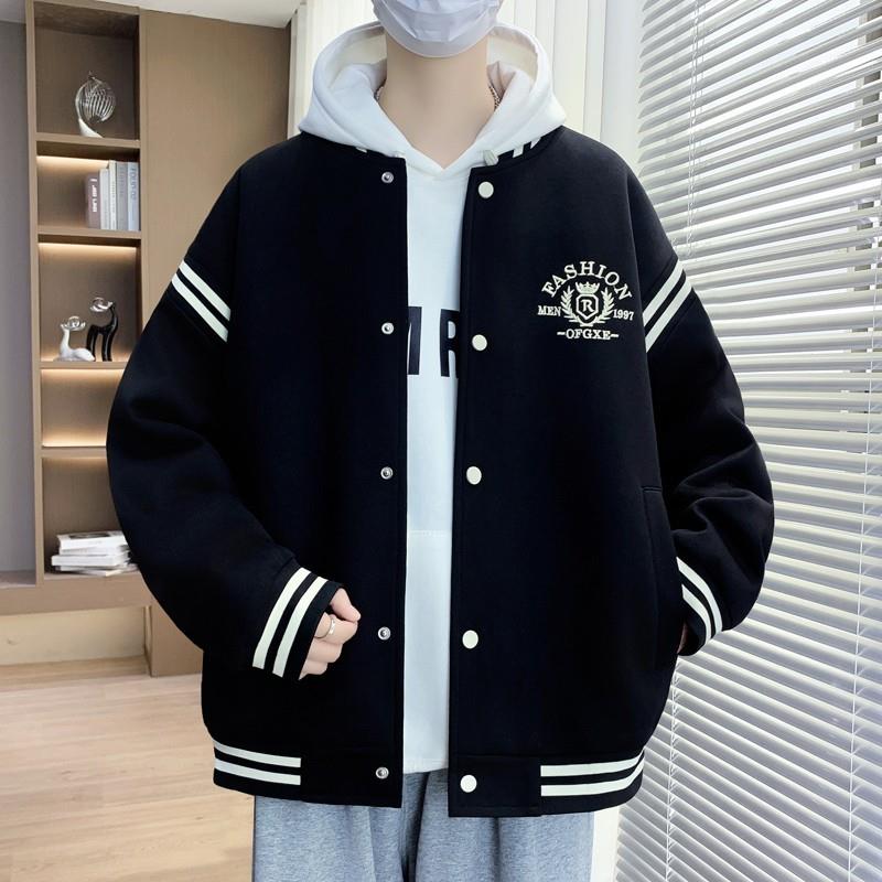 棒球服青少年外套男生潮流春秋季2025新款大童棒球服夹克男装上衣