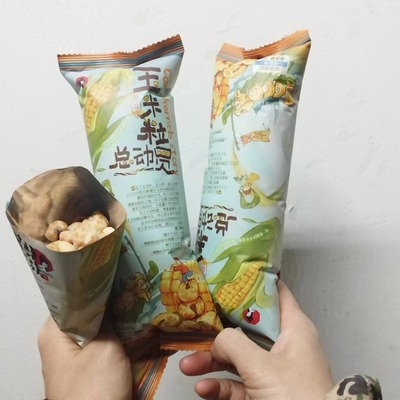 茶颜悦色玉米粒总动员海盐味健康休闲办公室追剧小吃零食50g/袋