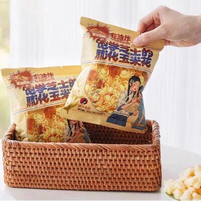 茶颜悦色饱学芝士的膨化玉米花