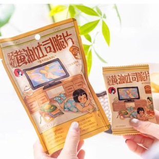 茶颜悦色记忆黄油吐司脆片非油炸面包干下午茶点心休闲零食小吃