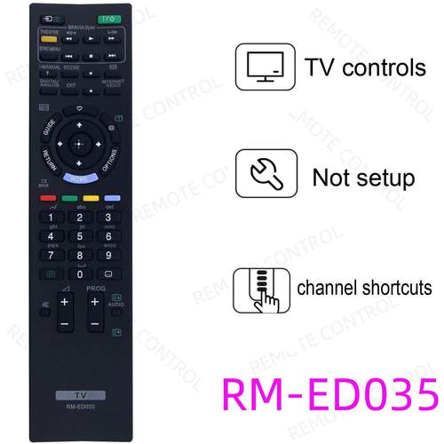 适用于索尼电视机遥控器RM-ED047 ED022 ED035 ED041 045 044 052
